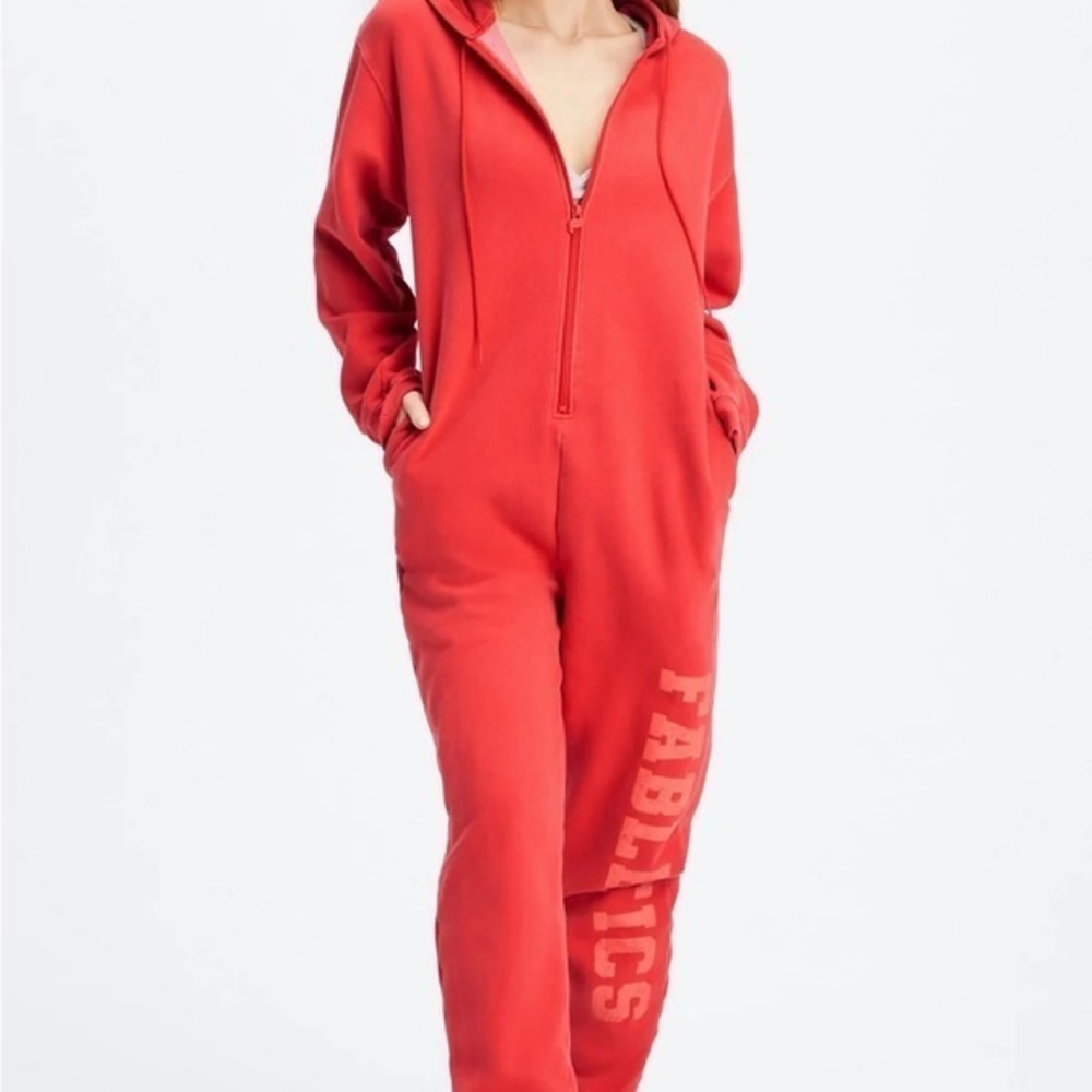 Fabletics Forever Fleece‎ Hooded Onesie medium